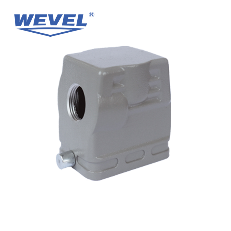 IP65 Dammt&auml;t Heavy Duty Auto Connector Huva Polykarbonat Kopparterminaler
